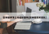 区块链研发公司组织架构[区块链技术团队]